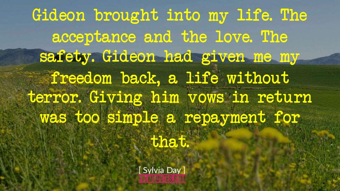 Repayment quotes by Sylvia Day