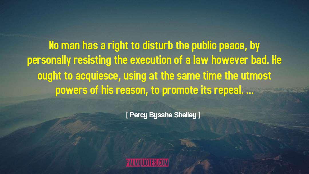 Repeal quotes by Percy Bysshe Shelley