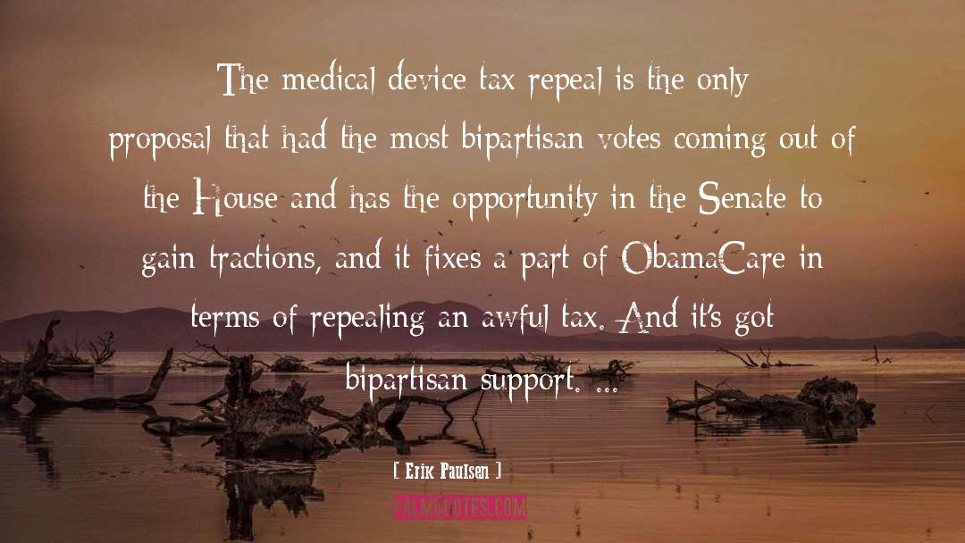 Repeal quotes by Erik Paulsen