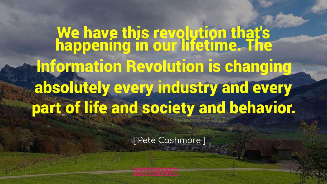 Repeat Behavior quotes by Pete Cashmore