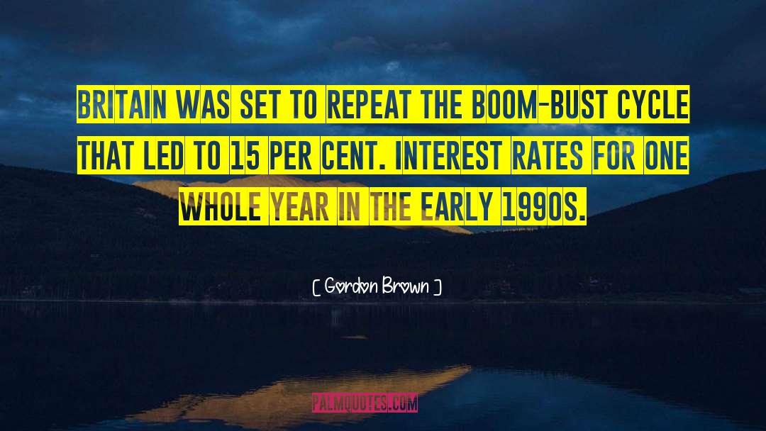 Repeat Mistakes quotes by Gordon Brown