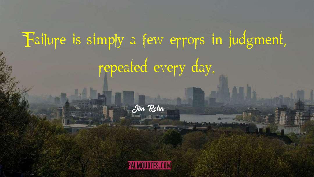 Repeated Failure quotes by Jim Rohn