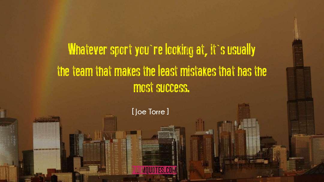 Repeated Mistake quotes by Joe Torre
