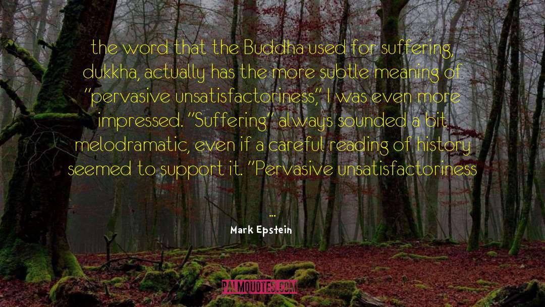 Repeating History quotes by Mark Epstein