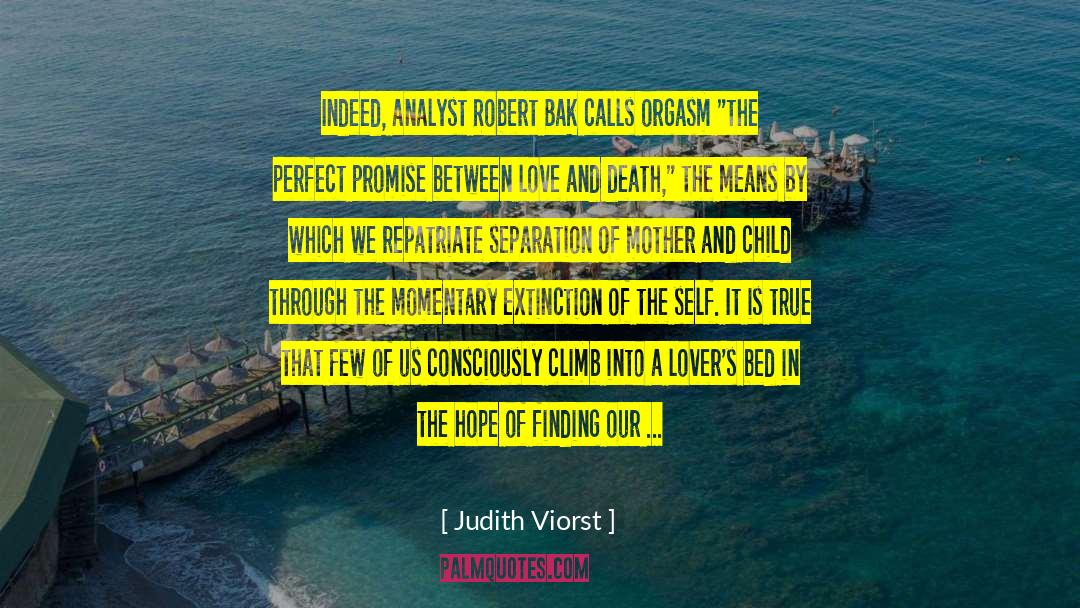 Repeats quotes by Judith Viorst