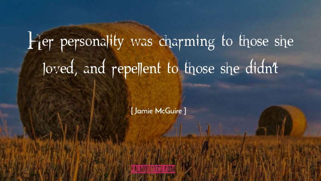 Repellent Synonym quotes by Jamie McGuire