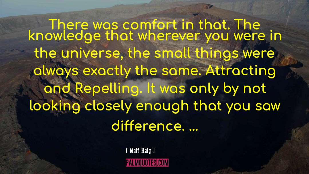 Repelling quotes by Matt Haig