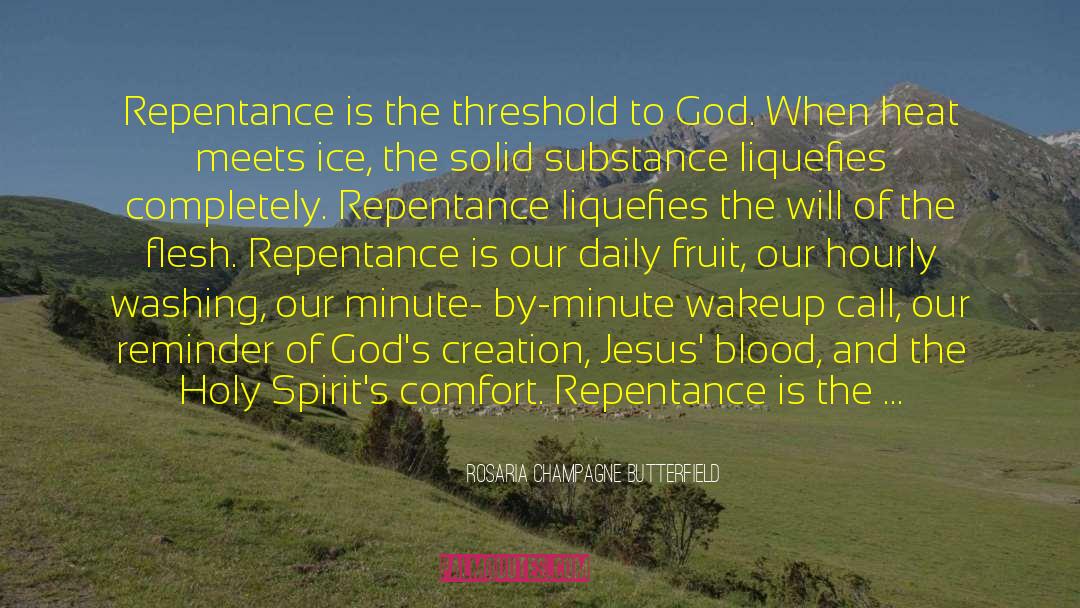 Repentance Picture quotes by Rosaria Champagne Butterfield