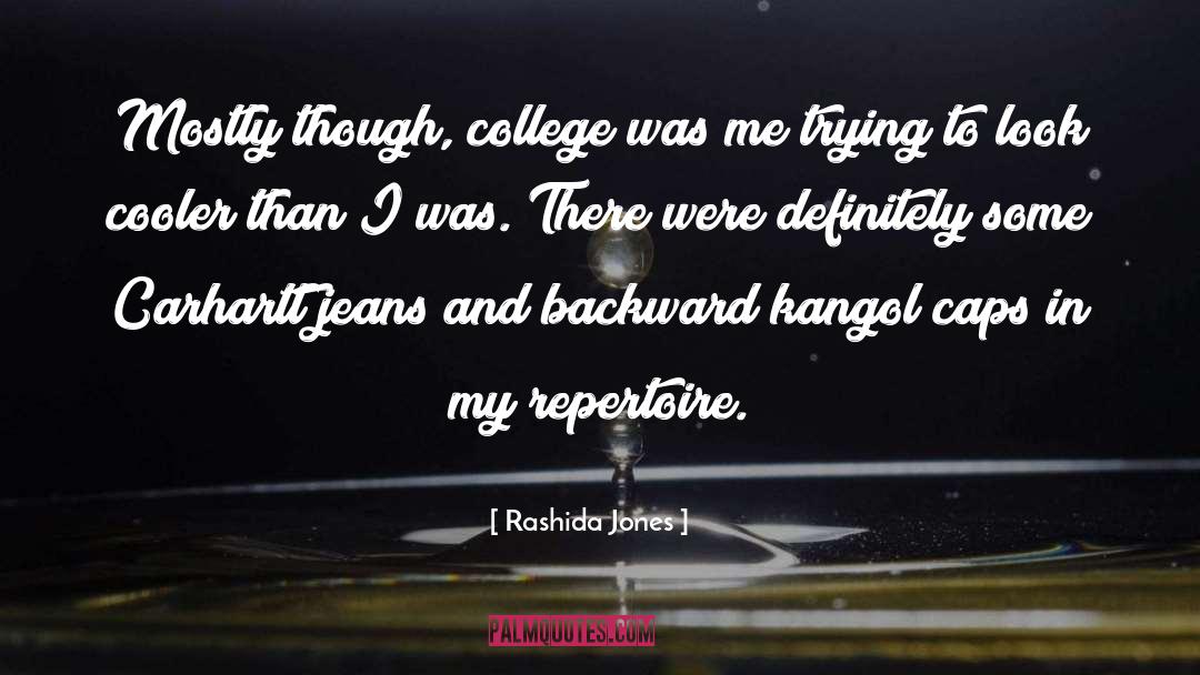 Repertoire quotes by Rashida Jones