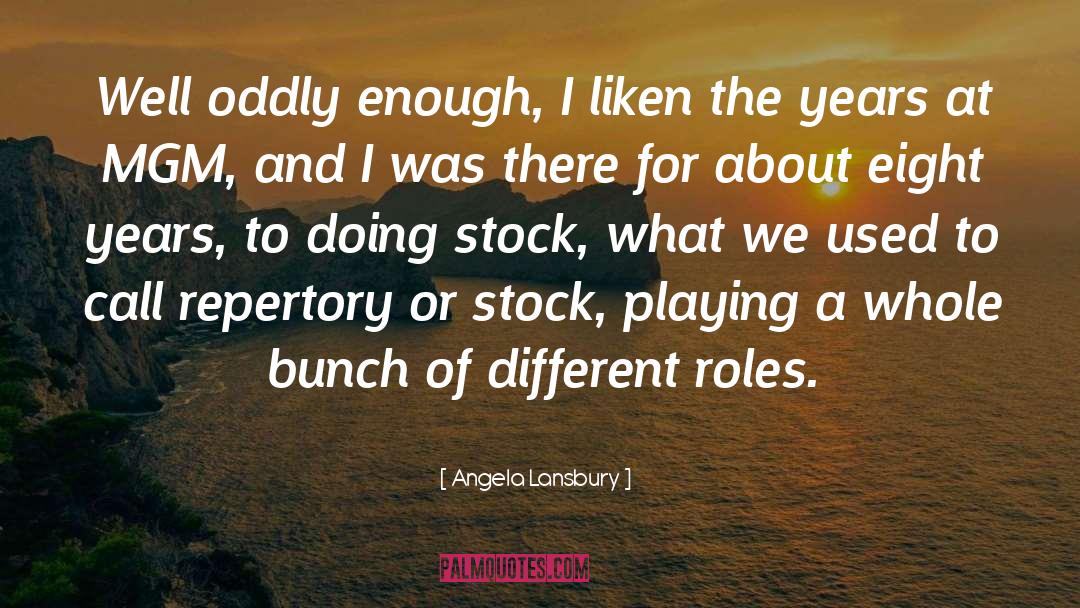 Repertory quotes by Angela Lansbury