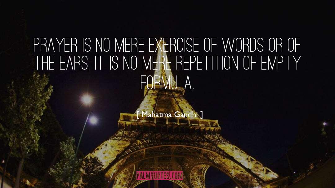 Repetition quotes by Mahatma Gandhi