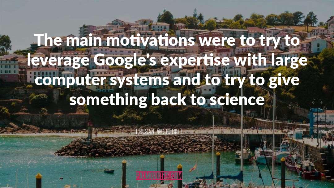 Replacer Google quotes by Susan Wojcicki