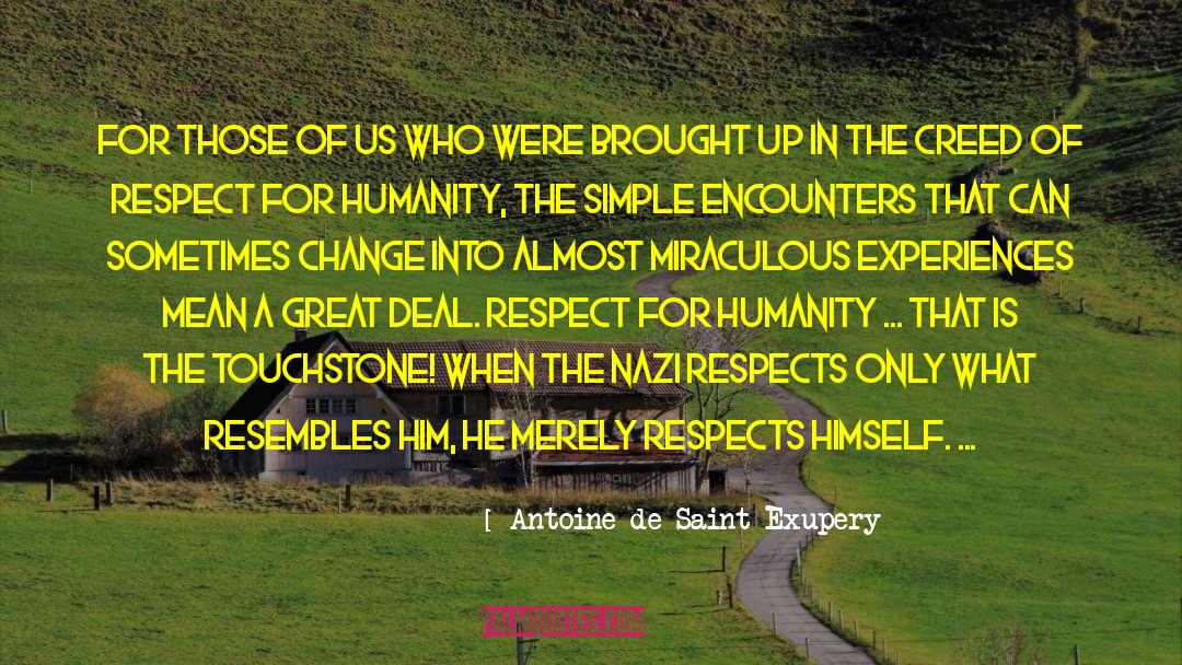 Replaces quotes by Antoine De Saint Exupery