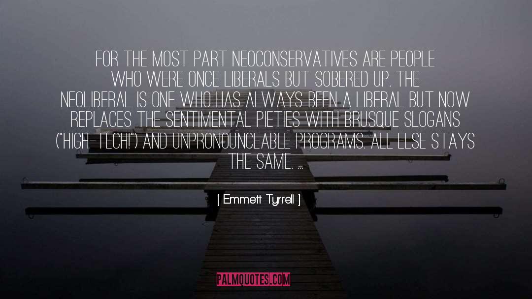 Replaces quotes by Emmett Tyrrell