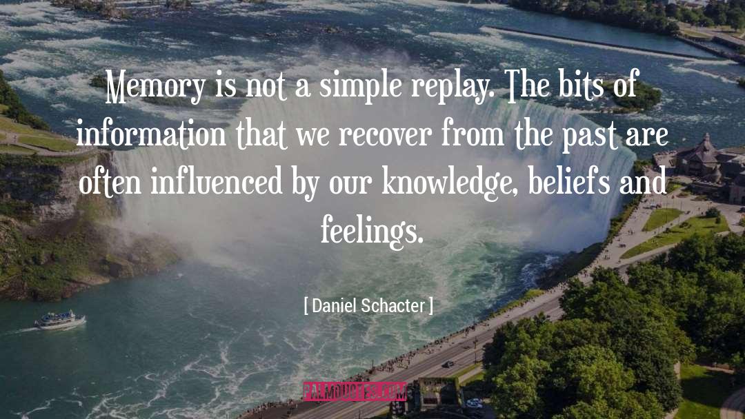 Replay quotes by Daniel Schacter