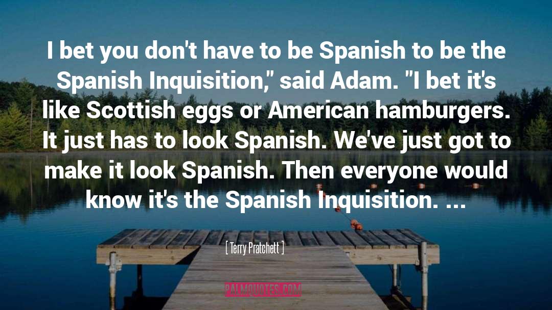 Reportedly In Spanish quotes by Terry Pratchett