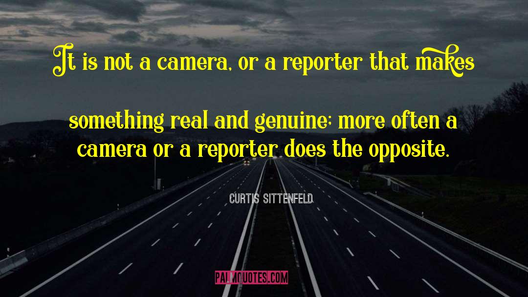 Reporter quotes by Curtis Sittenfeld