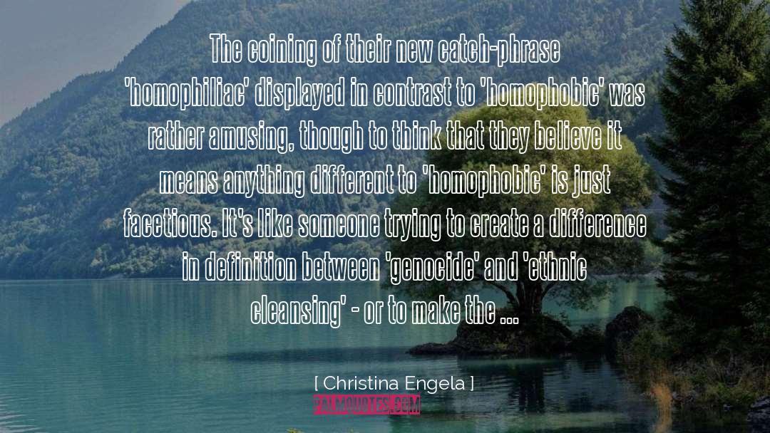 Reprehensible quotes by Christina Engela