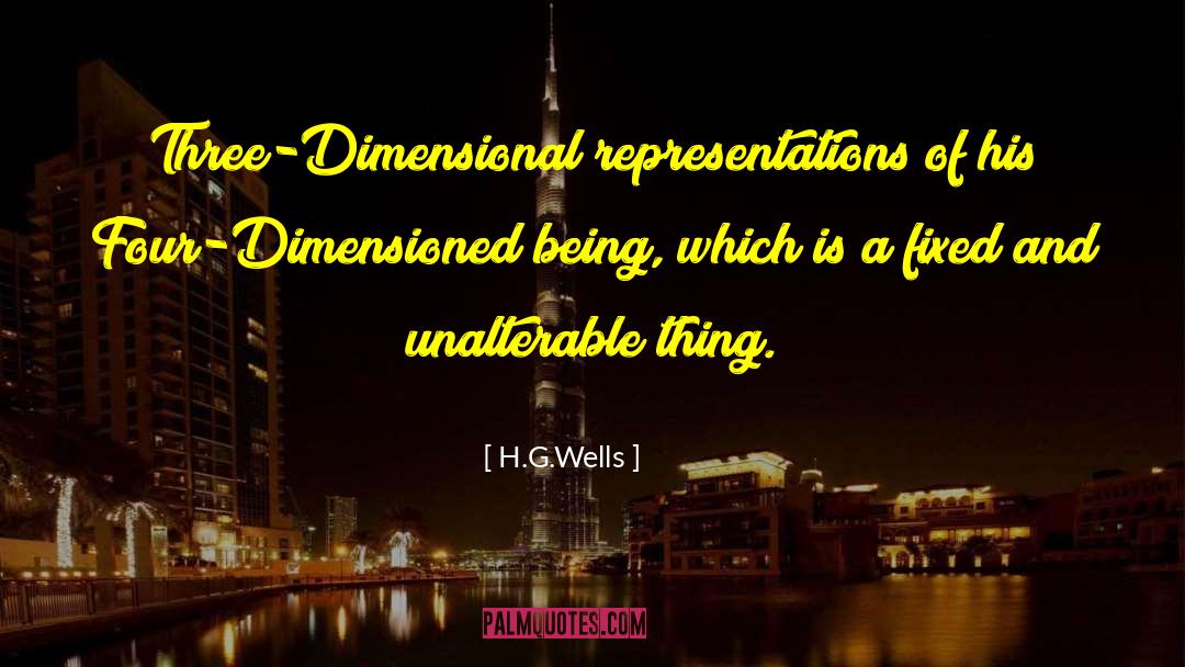 Representation quotes by H.G.Wells