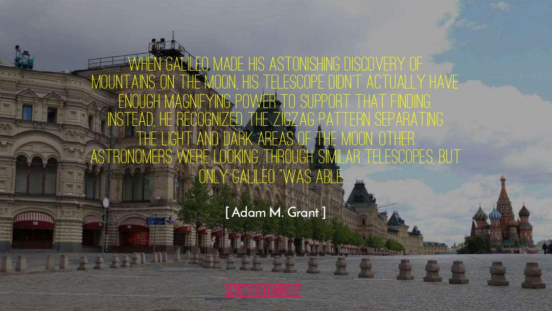 Representations quotes by Adam M. Grant