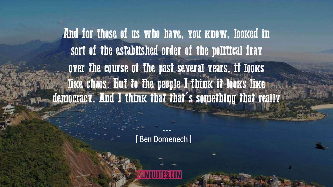 Representative Democracy quotes by Ben Domenech