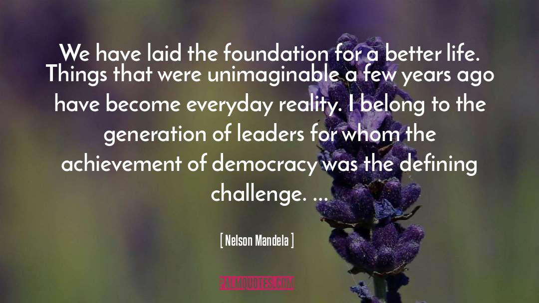 Representative Democracy quotes by Nelson Mandela