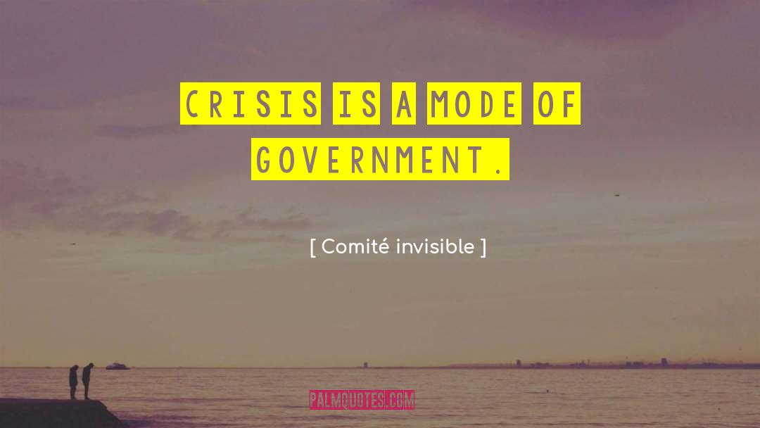 Representative Government quotes by Comité Invisible