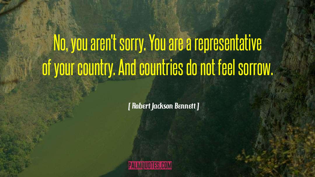 Representative quotes by Robert Jackson Bennett