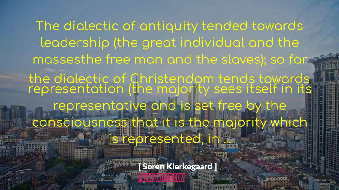 Representative quotes by Soren Kierkegaard