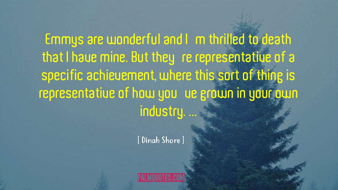 Representative quotes by Dinah Shore