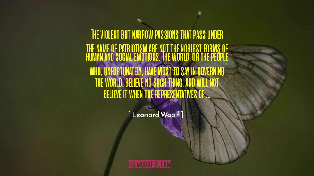 Representatives quotes by Leonard Woolf