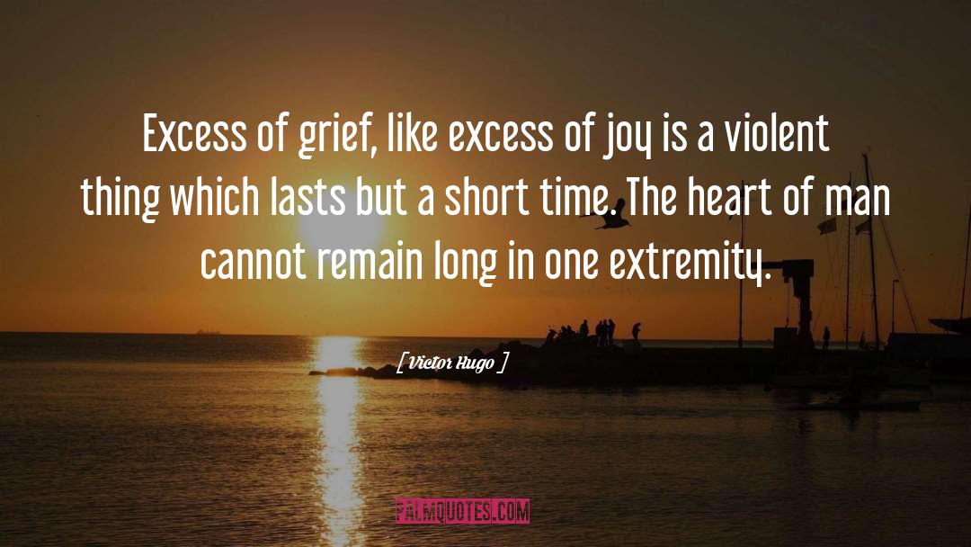 Repressed Grief quotes by Victor Hugo