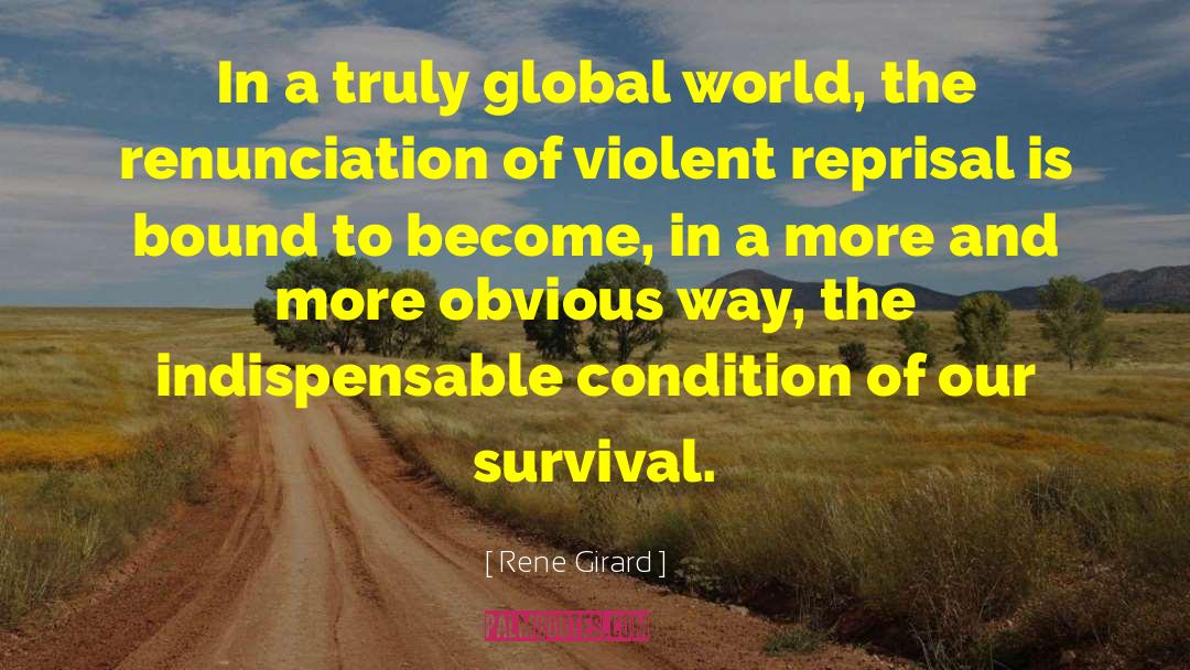 Reprisal quotes by Rene Girard