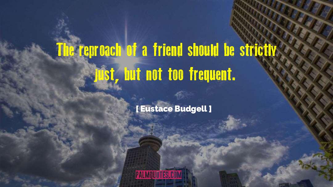 Reproach quotes by Eustace Budgell