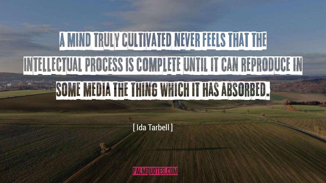 Reproduce quotes by Ida Tarbell