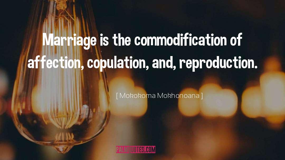 Reproduction quotes by Mokokoma Mokhonoana