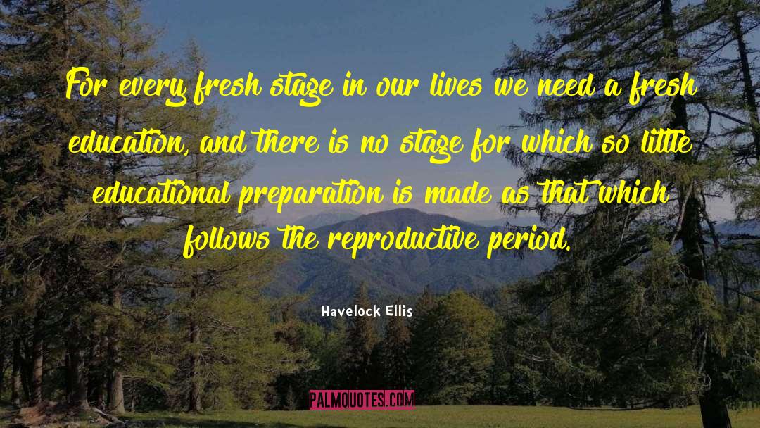 Reproductive quotes by Havelock Ellis