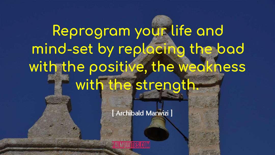 Reprogram quotes by Archibald Marwizi