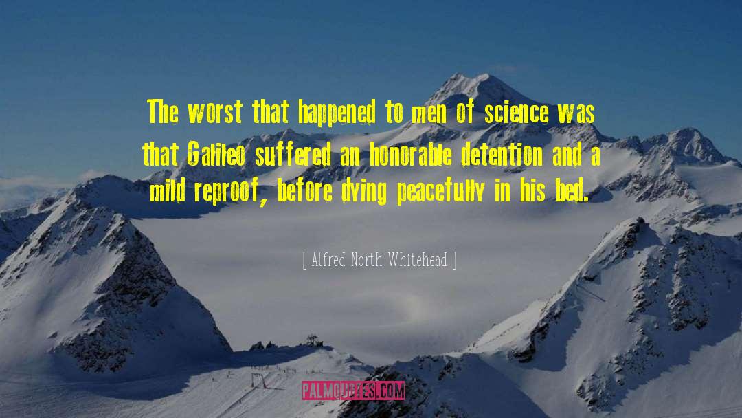 Reproof quotes by Alfred North Whitehead