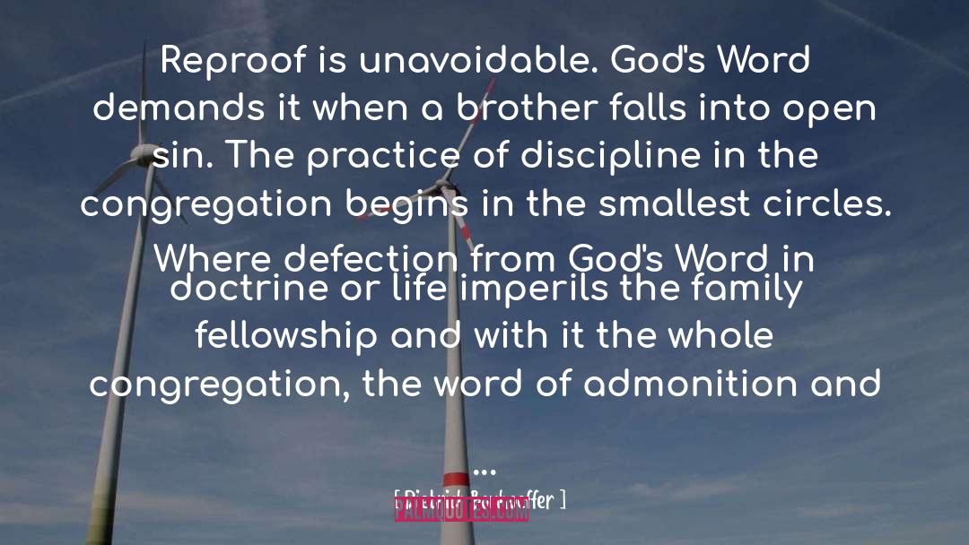 Reproof quotes by Dietrich Bonhoeffer