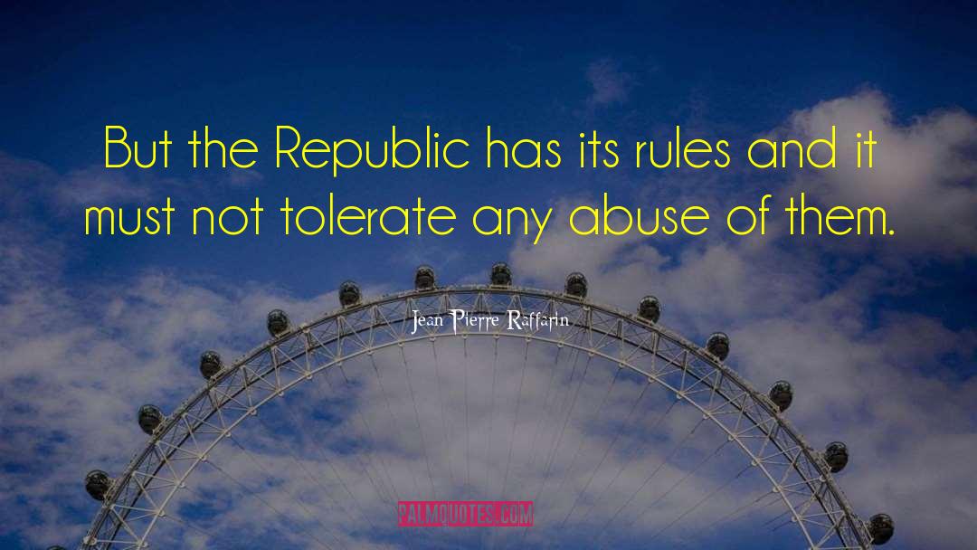 Republic Day quotes by Jean-Pierre Raffarin