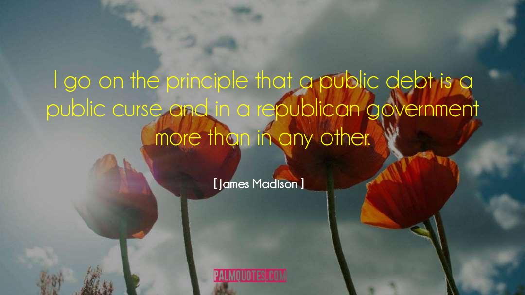 Republican Government quotes by James Madison