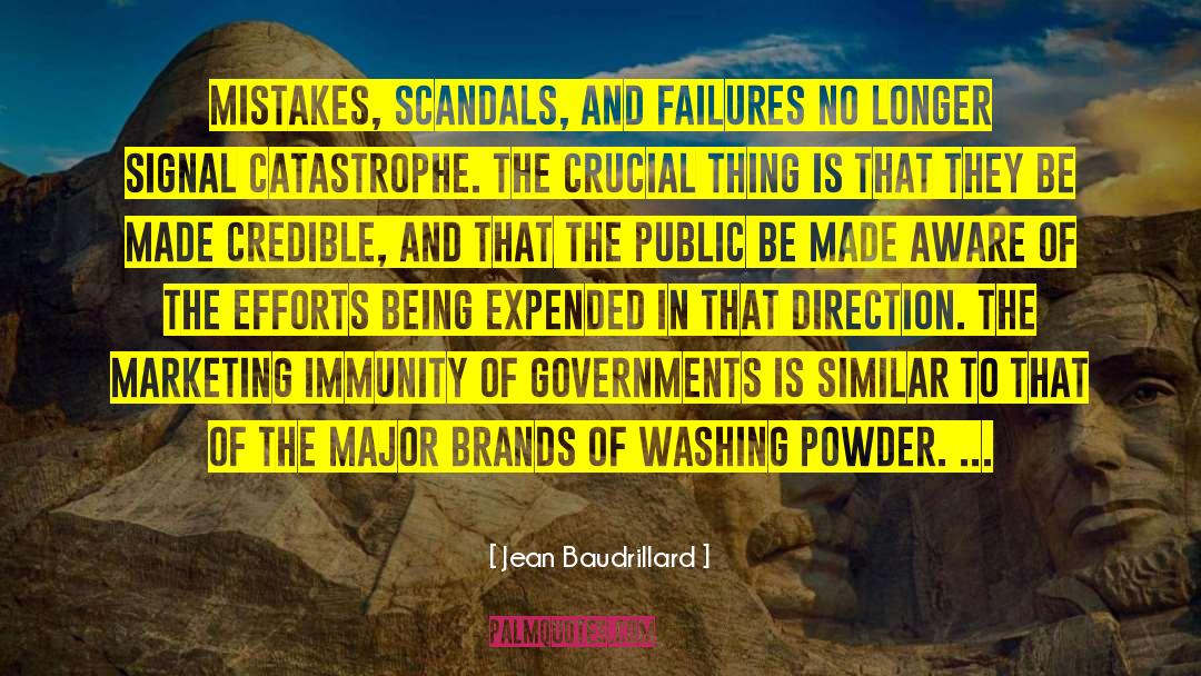 Republican Government quotes by Jean Baudrillard