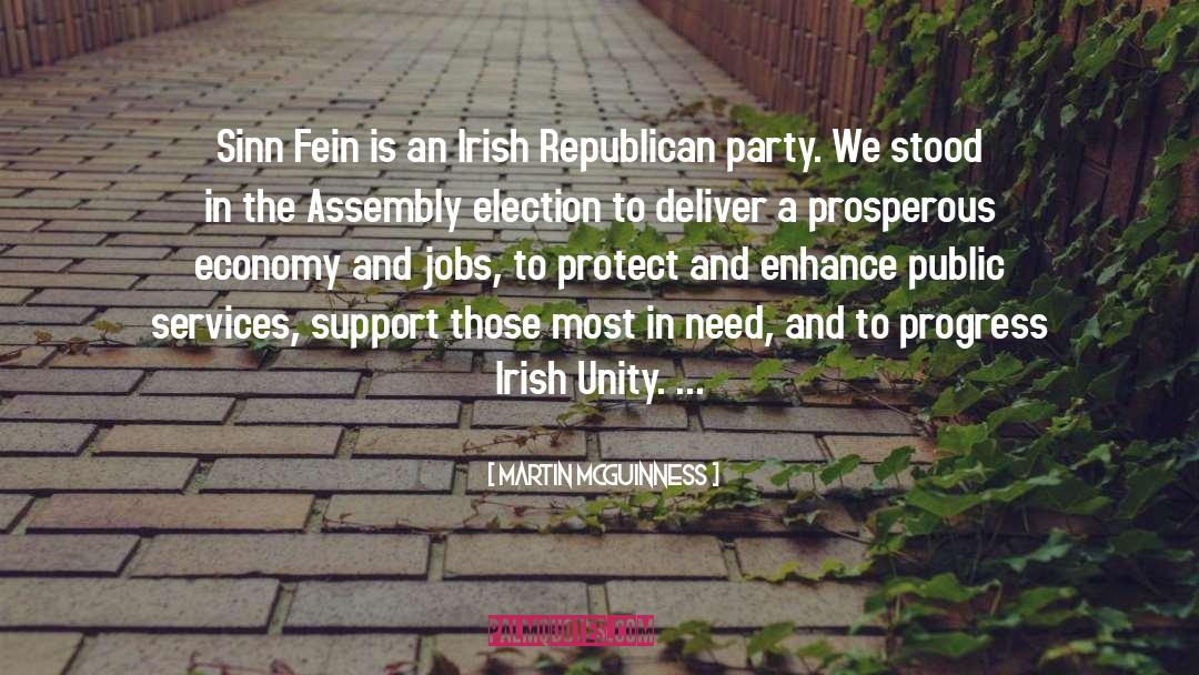 Republican Party quotes by Martin McGuinness