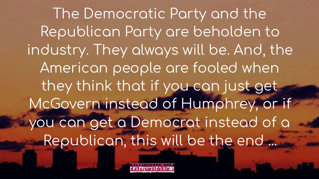 Republican Party quotes by Benjamin Spock