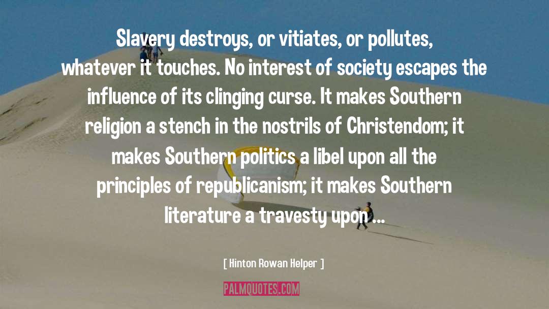 Republicanism quotes by Hinton Rowan Helper