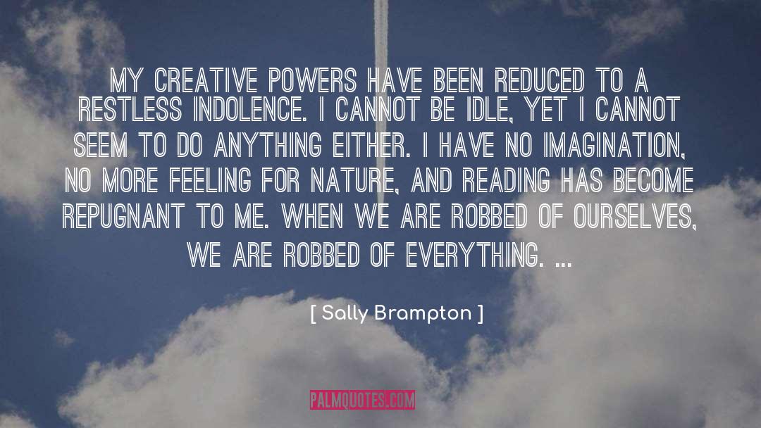 Repugnant quotes by Sally Brampton
