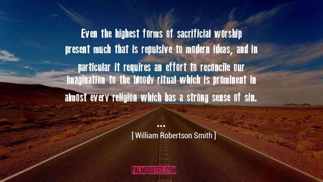 Repulsive quotes by William Robertson Smith