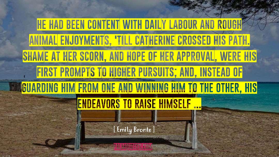 Repurposing Content quotes by Emily Bronte