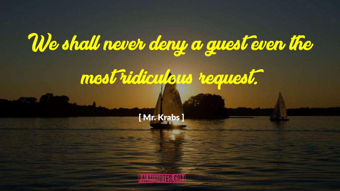 Request Freight Forwarder quotes by Mr. Krabs